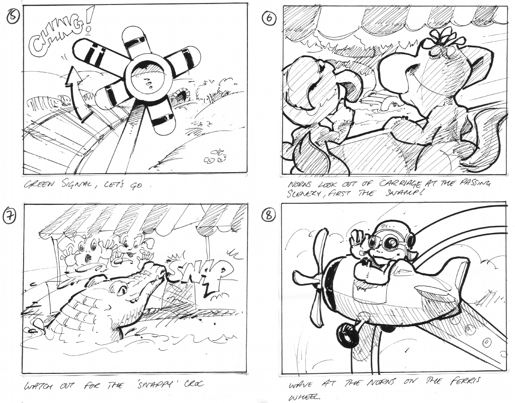 creatures village storyboard 2444304812 o