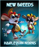 new breeds harlequin