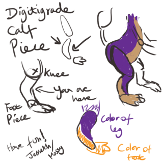 Example Digitigrade ChiChi Norn Leg Sprites thumbnail image