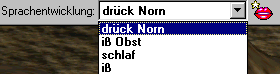 Sprachentwicklung