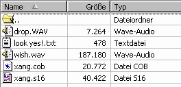 Inhalt Zip-Datei