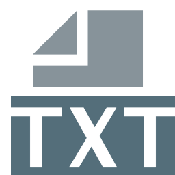 txt file icon