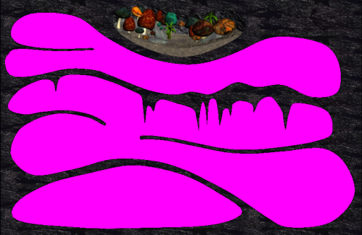 mushroom cave and 2